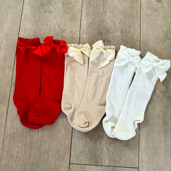 Baby girl 6-12 months fancy socks bundle - Picture 1 of 10